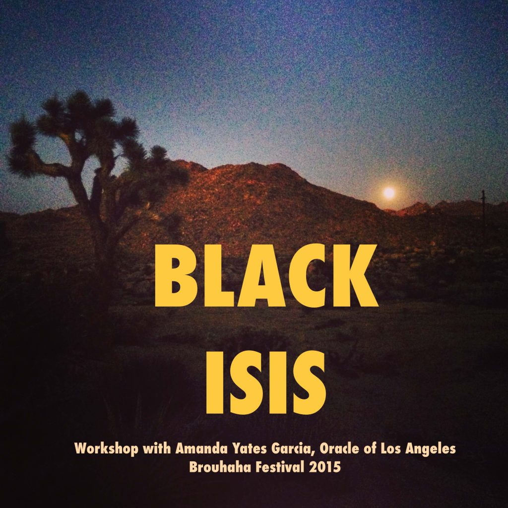 Black Isis Flier