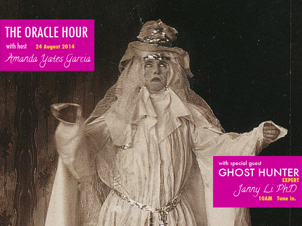 The Oracle Hour with Ghost Hunter Expert Janny Li PhD, on KCHUNG!