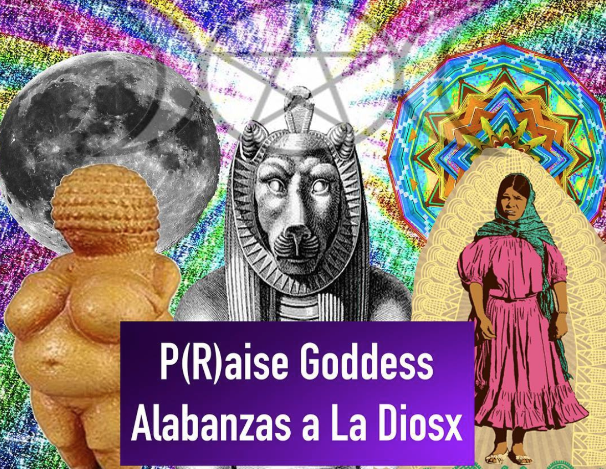 Praise Goddess Image by Edgar Fabian Frias