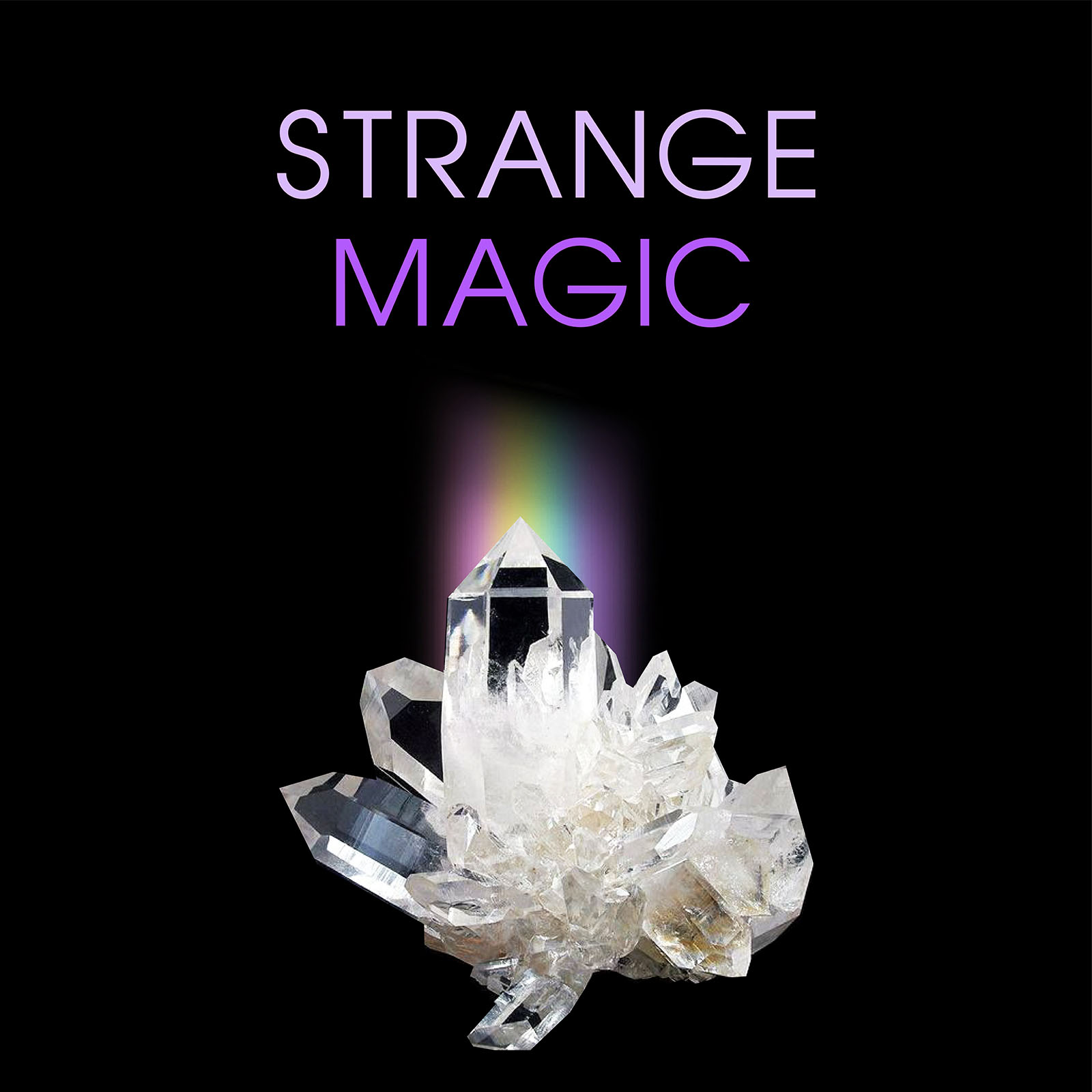 Strange Magic Podcast Logo, designed by Sarah Faith Gottesdiener.